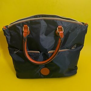 Nylon Medium Pocket Satchel